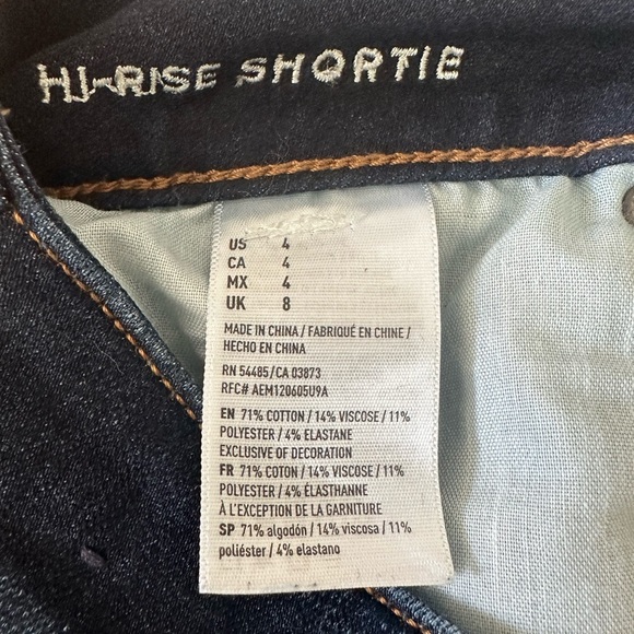 American Eagle High Rise Ripped Short - Picture 4 of 4